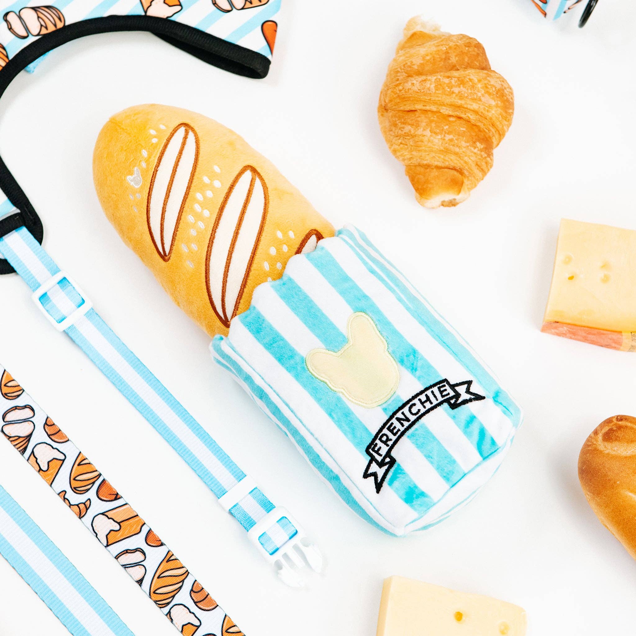 Frenchie - Frenchie Plush Toy - Baguette: OS